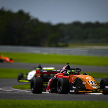 FR Americas Championship Nicolás Ambiado rescató un podio en una compleja segunda fecha de la Fórmula Regional Americas en EE.UU.