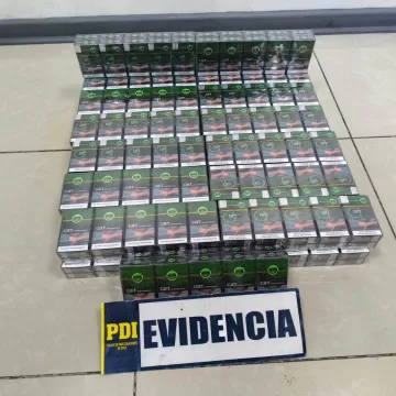PDI desbarata punto de acopio de cigarrillos de contrabando en Rancagua